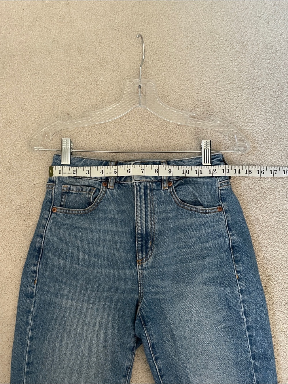 Dynamite Light Blue Denim Shorts - Picture 4 of 5